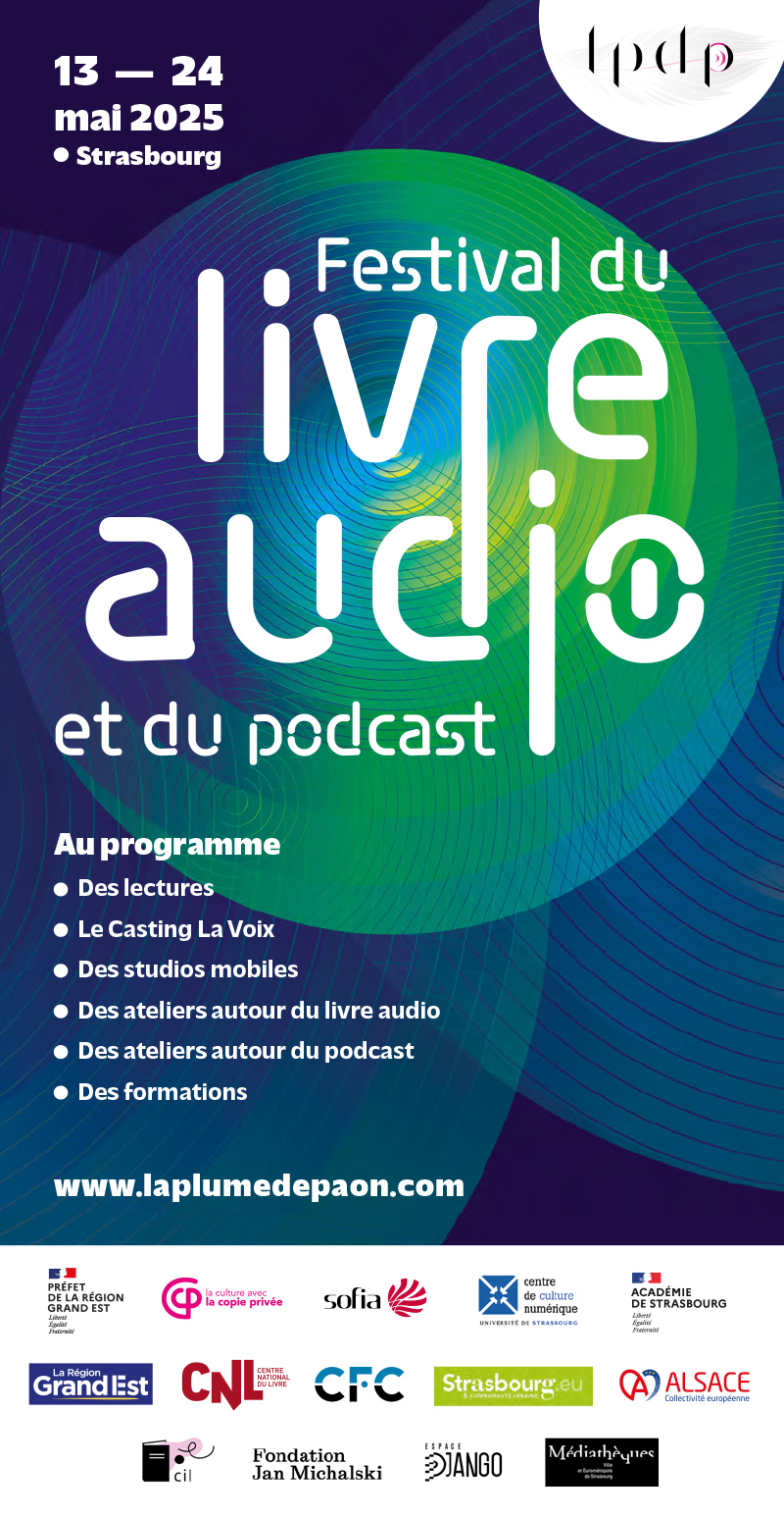 Festival du livre audio et du podcast 2025